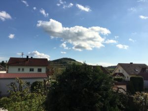 Heldes Ferienwohnung Hochberg - Ausblick vom Balkon